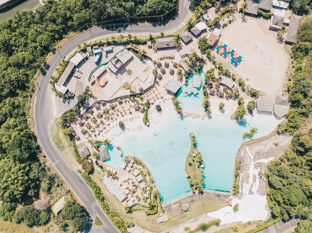 Spa com pétalas